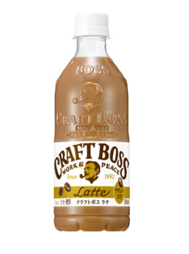 Suntory Craft Boss Latte Coffee 500ml