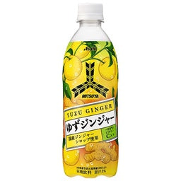 Asahi Inryo Mitsuya Yuzu Ginger Drink 500ml Pet