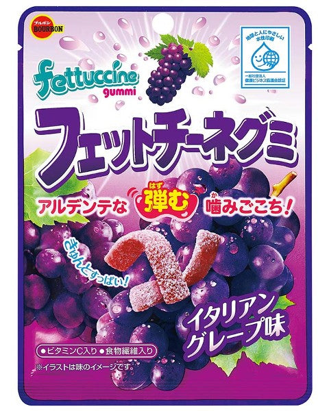 Bourbon Fettuccine Gummy 50g (Grape)