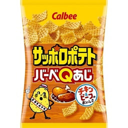 Calbee Sapporo BBQ Potato Chips 72g