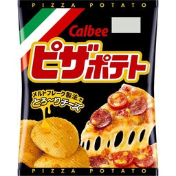 Calbee Pizza Potato Chips 60g