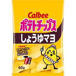 Calbee Potato Chips Soy Sauce & Mayo 60g