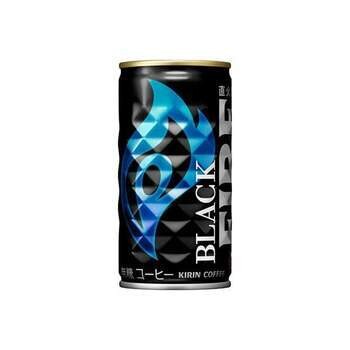 Kirin Fire Black Coffee Can 185g