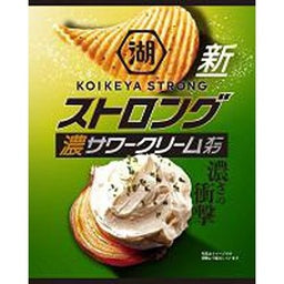 Koikeya Strong Potato Chips 55g (Sour Cream)