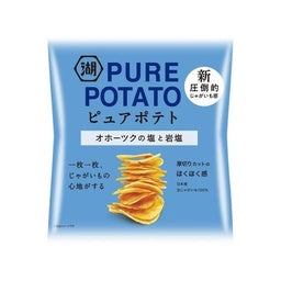 Koikeya Pure Potato Chips 55g (Salt & Rock Salt)