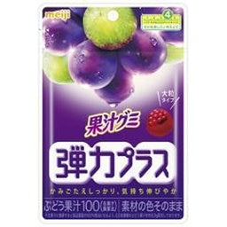 Meiji Kaju Gummy Resilient Plus Grape 48g