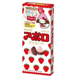 Meiji Apollo Chocolate 46g (Strawberry)