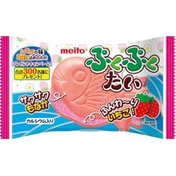 Meito Pukupuku Cookie 20g (Strawberry)