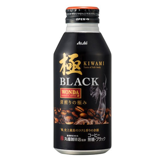 Asahi Wonda Black Coffee 400ml