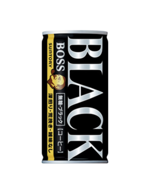 Suntory Boss Black Coffee 185g