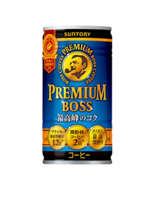 Suntory Premium Boss Milk Coffee 185ml