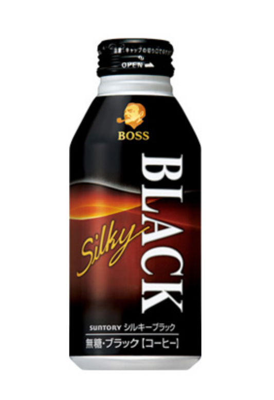 Suntory Boss Silky Black Coffee 400g