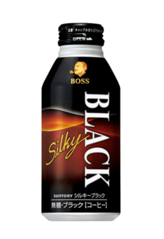 Suntory Boss Silky Black Coffee 400g